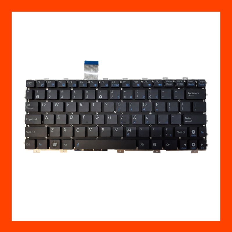 Keyboard Asus EEE PC1015 Series Black US แป้นอังกฤษ ฟรีสติกเกอร์ ไทย-อังกฤษ