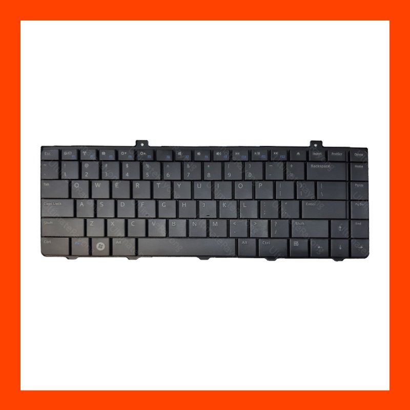 Keyboard Dell Inspiron 1440 Black US แป้นอังกฤษ ฟรีสติกเกอร์ ไทย-อังกฤษ