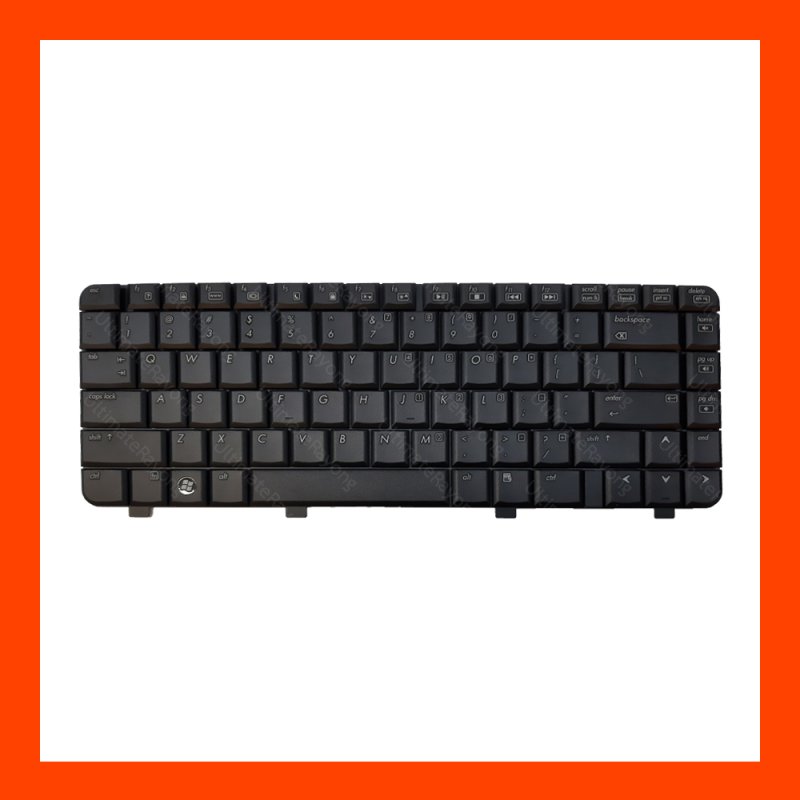 Keyboard HP Compaq Presario C700 Black EN แป้นอังกฤษ ฟรีสติกเกอร์ ไทย-อังกฤษ