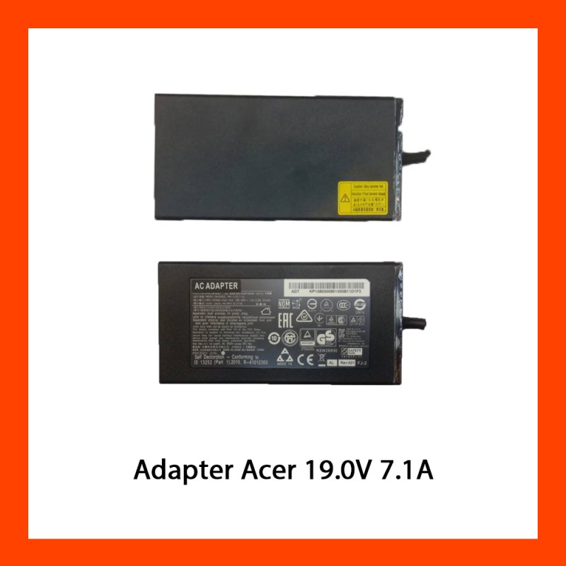 Adapter Acer 19.0V 7.1A 120W (5.5*1.7) Slim ORG
