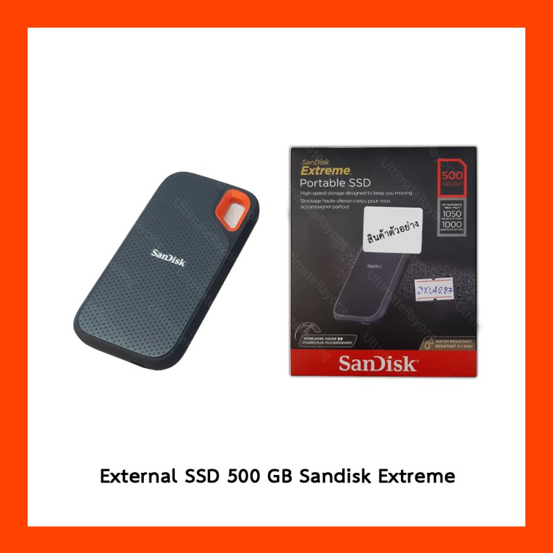Ext. SSD 500GB Sandisk Extreme