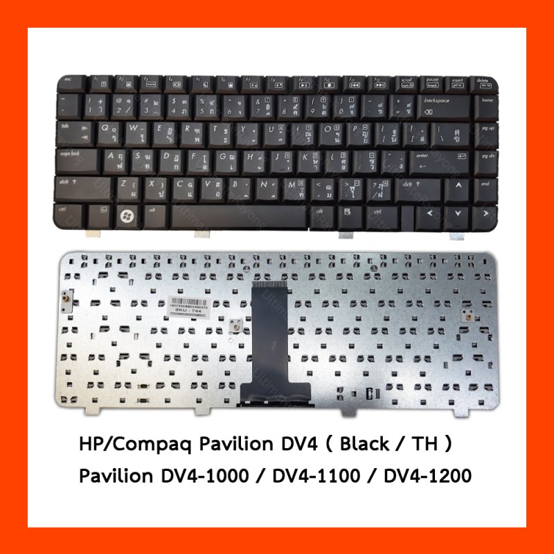 Keyboard HP Compaq Pavilion DV4 Black TH 