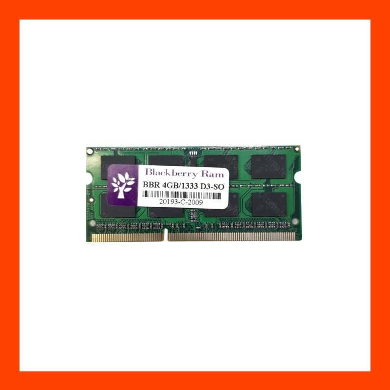 DDR3 4GB 1333MHz Black berry 16chip NB