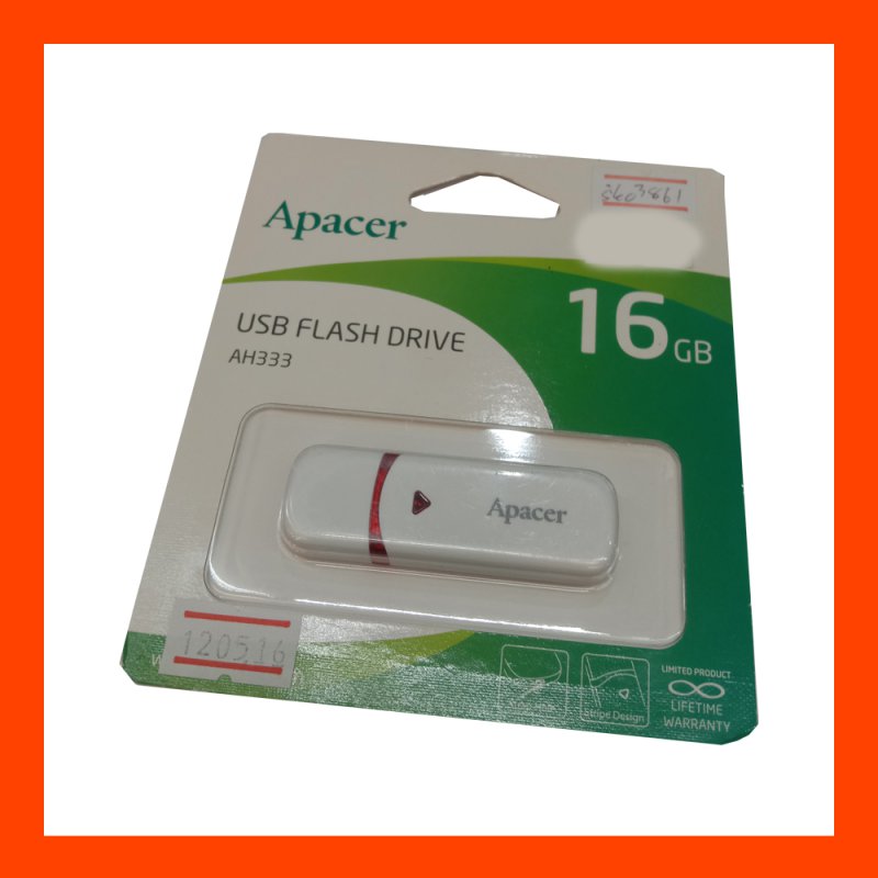 Flash Drive Apacer AH333 16GB White