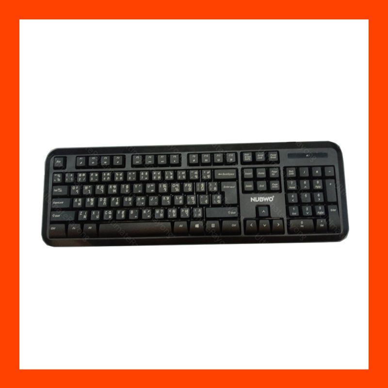 Keyboard Mouse Wireless NUBWO NKM240 Black