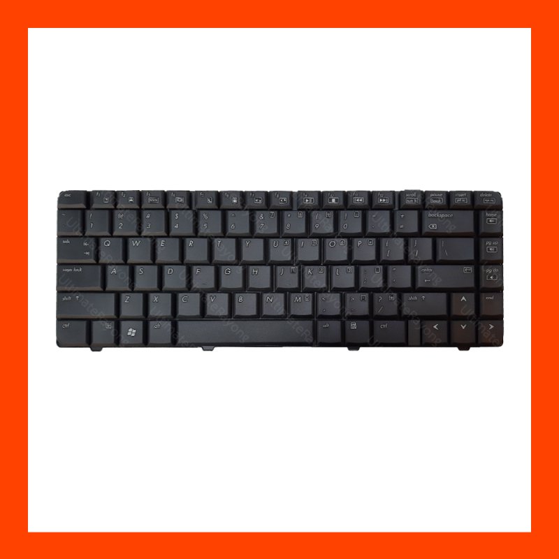 Keyboard HP Compaq Presario V6000 F700 Black UK (Big Enter)  แป้นอังกฤษ ฟรีสติกเกอร์ ไทย-อังกฤษ