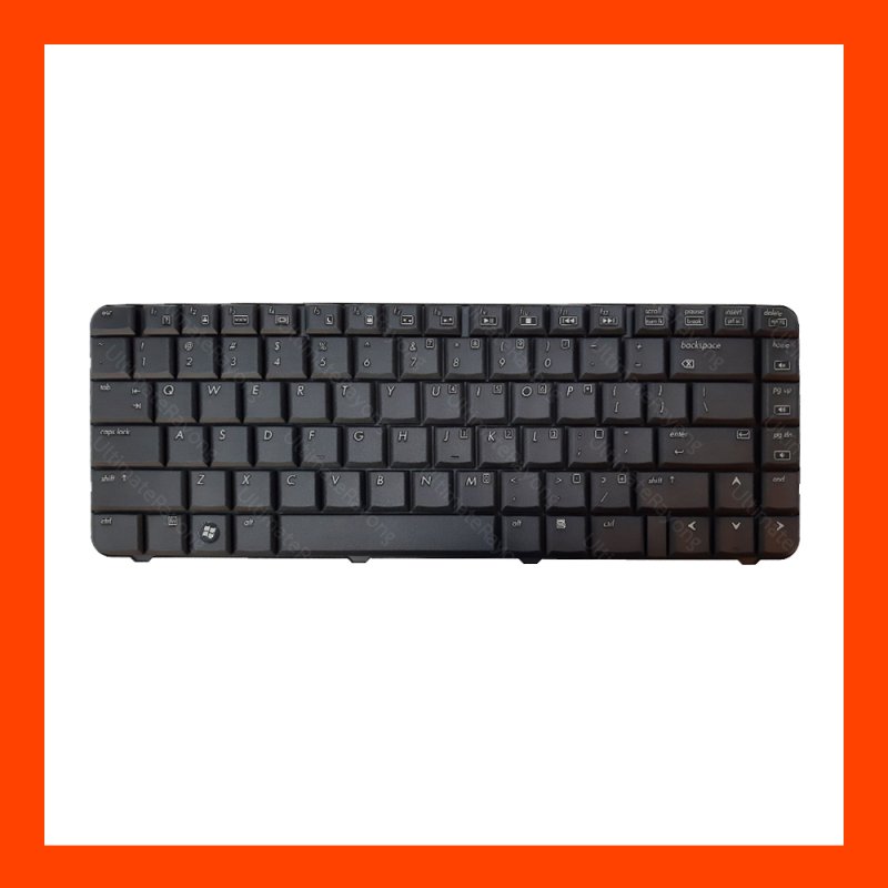 Keyboard HP Compaq Presario CQ50 Black US  แป้นอังกฤษ ฟรีสติกเกอร์ ไทย-อังกฤษ