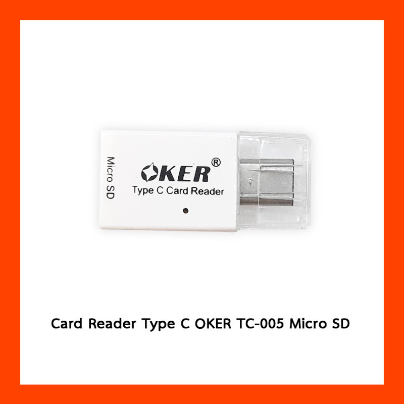 External Card Reader Type C OKER TC-005 Micro SD