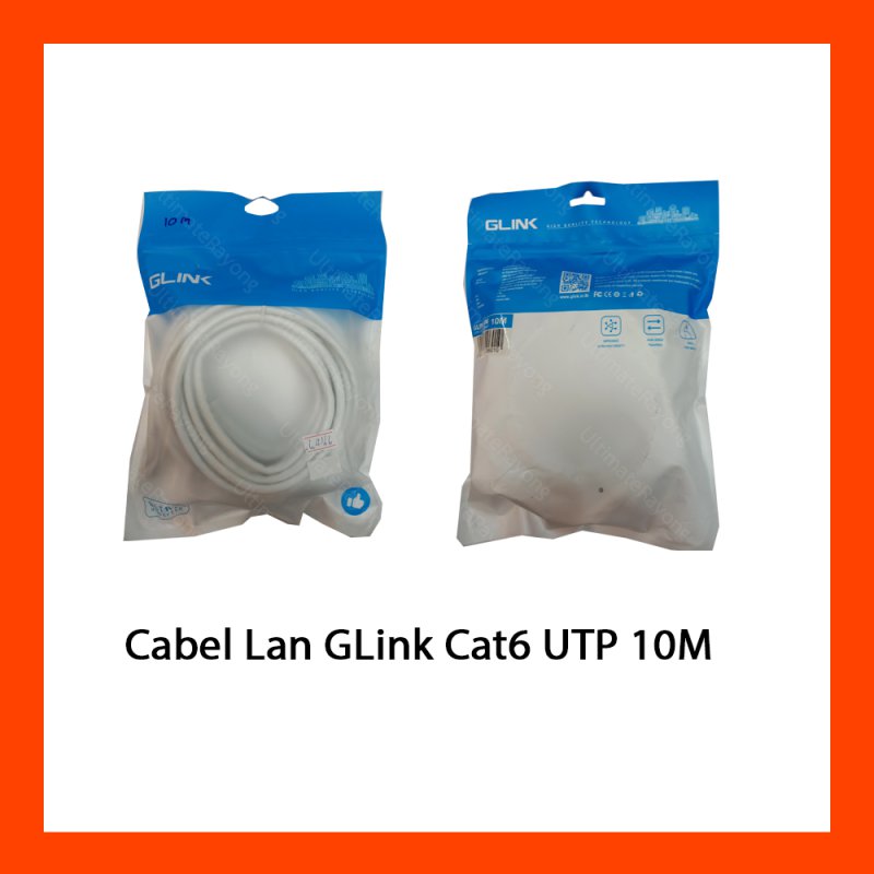 Cabel Lan GLink  Cat6 UTP 10M