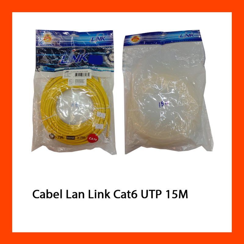 Cabel Lan Link  Cat6 UTP 15M