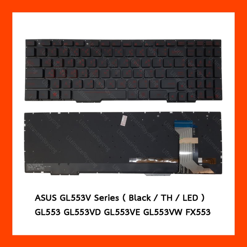 Keyboard ASUS GL553V,GL553V,GL553VD (LED) TH