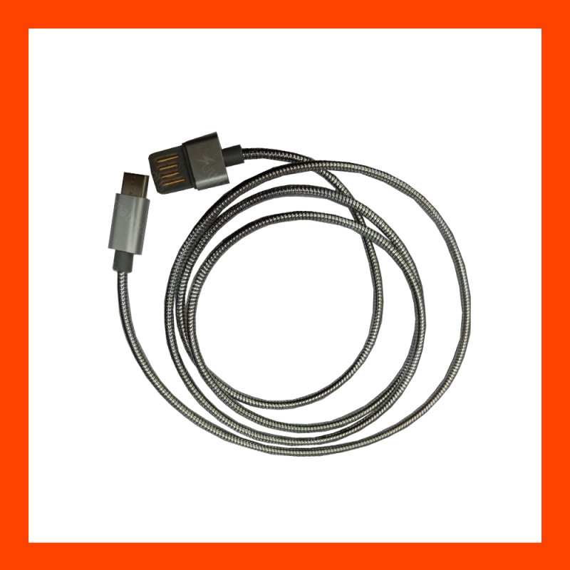 CHARGING CABLE WDC-039 Type-C Alloy (Silver) 