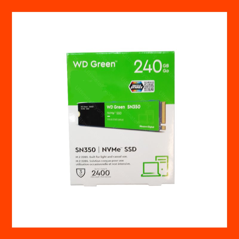 SSD M.2 NVMe. WD Green SN350 SATA 240GB