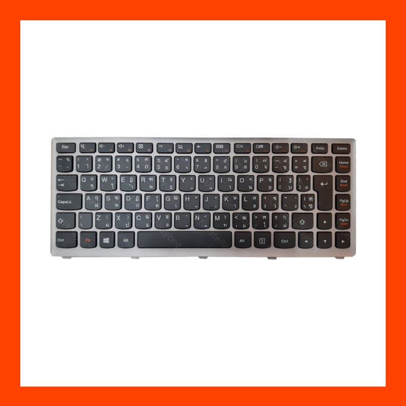 Keyboard Lenovo Ideapad Z400 Black TH 