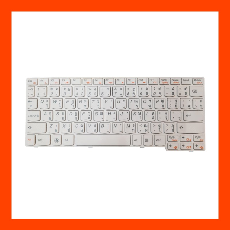 Keyboard Lenovo Ideapad S10-3 White TH 