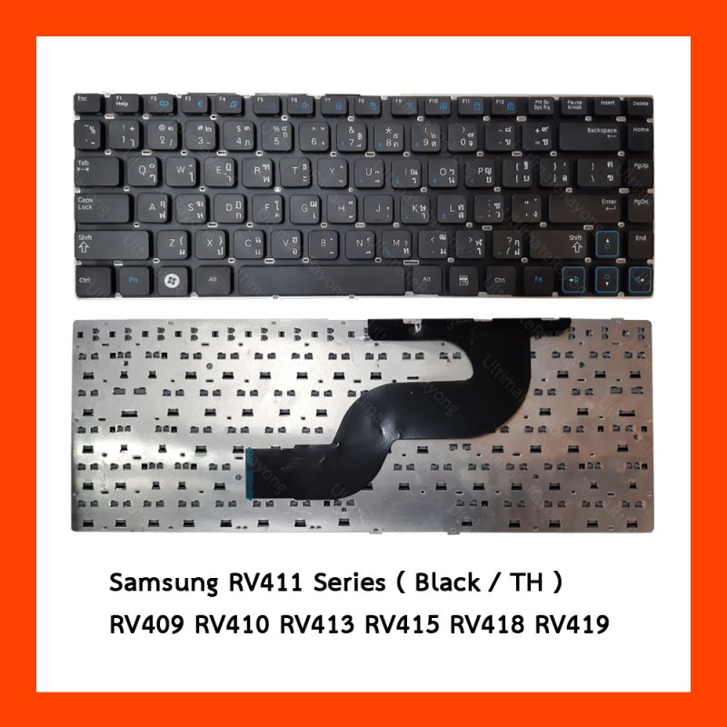 Keyboard Samsung RV418,RV411,RV412,RV413,RV415 Black TH 