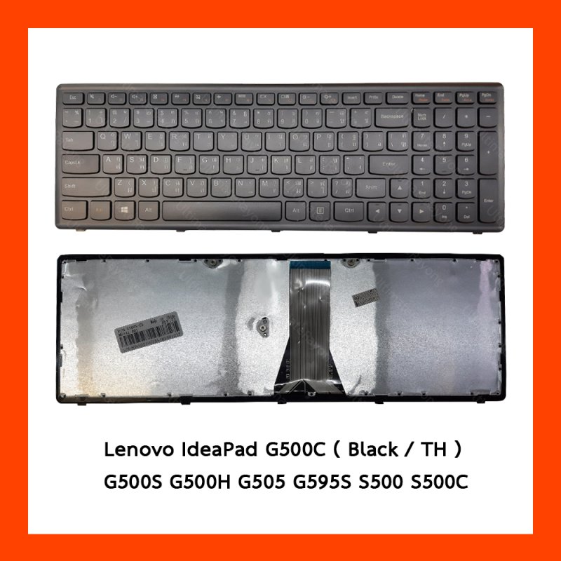 Keyboard Lenovo IdeaPad G500 G500C TH Black