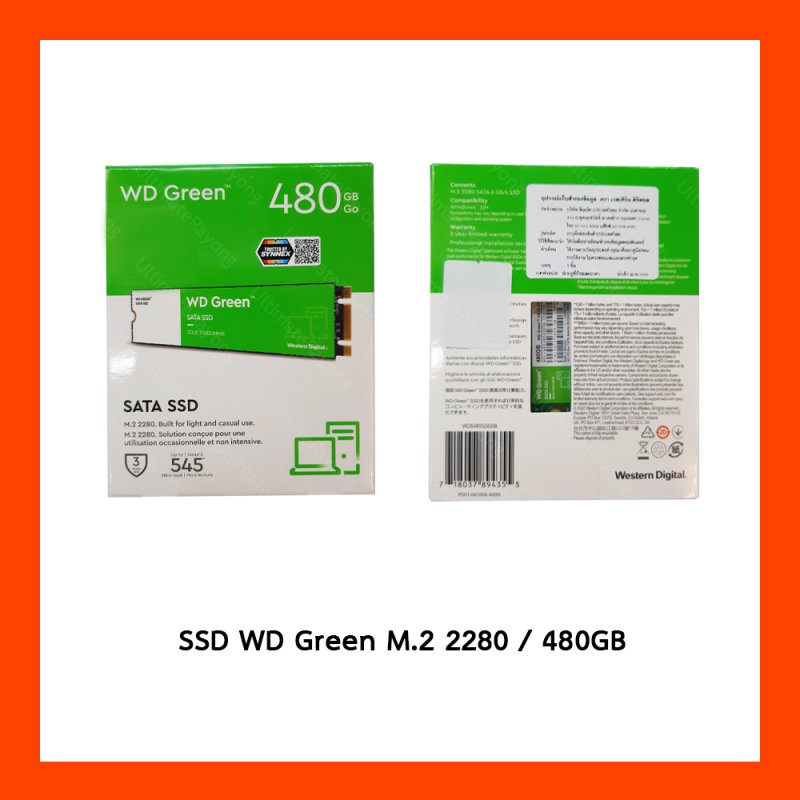 SSD WD Green M.2 2280 480GB