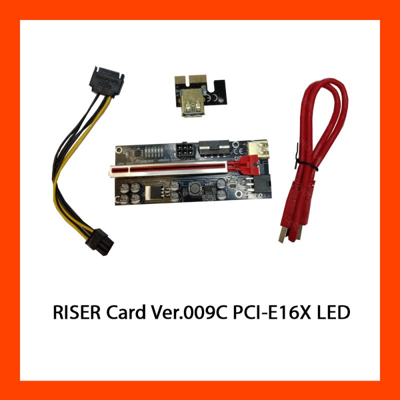 RISER Card Ver.009C PCI-E16X LED