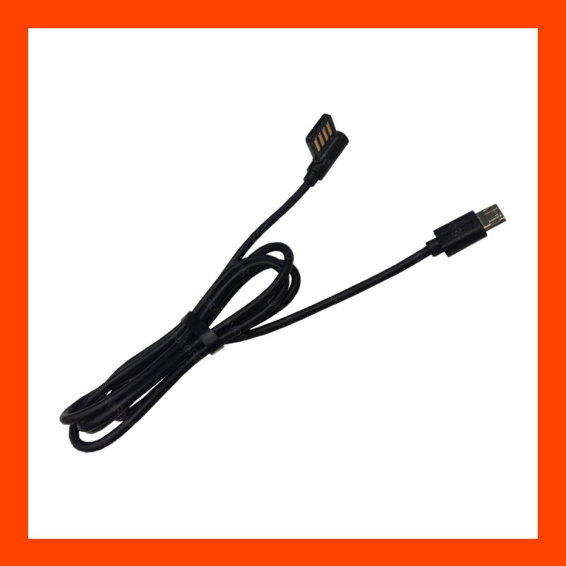 CHARGING CABLE WDC-036 Micro USB Atom (Black) 