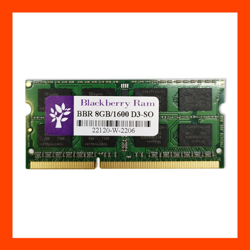 DDR3 8GB 1600MHz Black berry (NB)