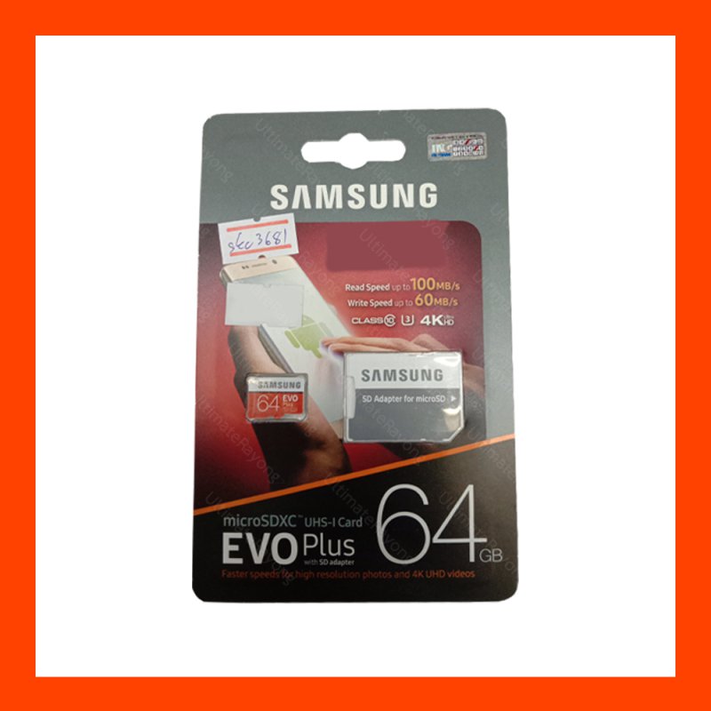 Micro SD SAMSUNG EVO Plus 64GB