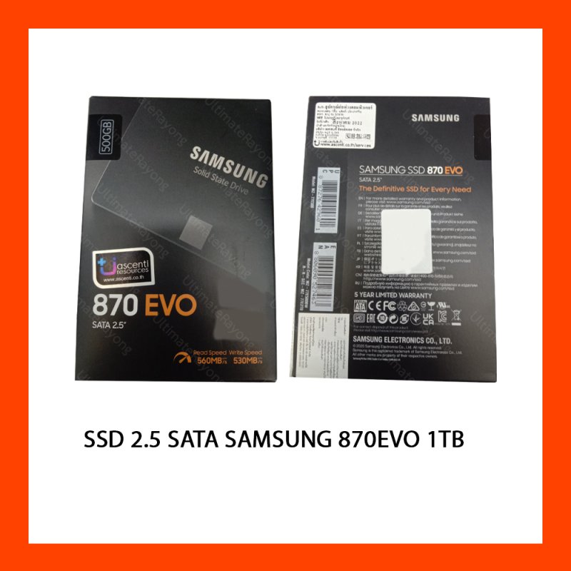 SSD 2.5 SATA SAMSUNG 870EVO 500GB