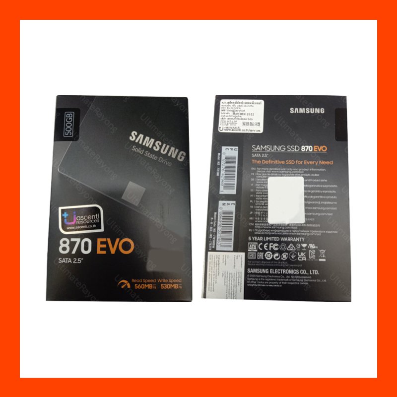 SSD 2.5 SATA SAMSUNG 870EVO 500GB