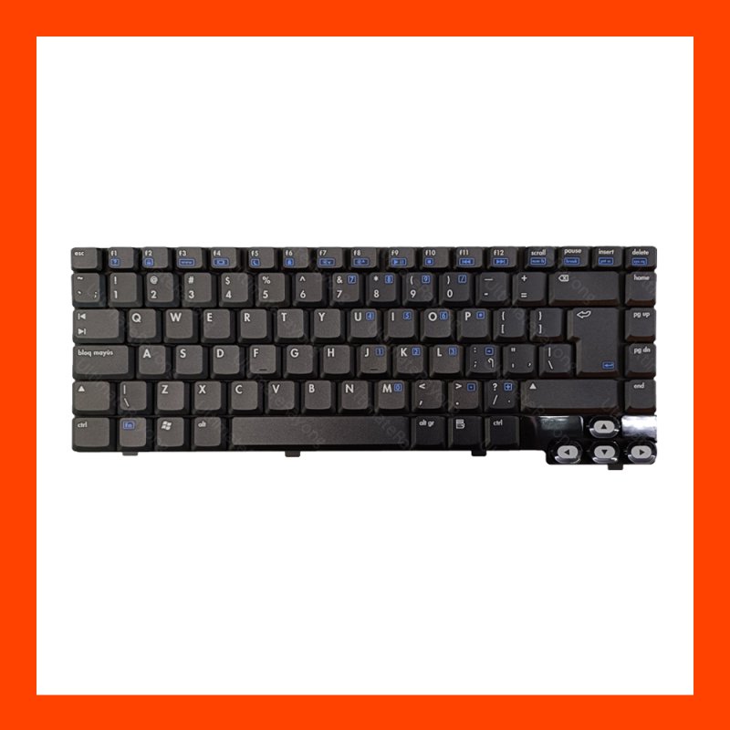 Keyboard HP Compaq Pavilion DV1000 Series Black UK (Big Enter)  แป้นอังกฤษ ฟรีสติกเกอร์ ไทย-อังกฤษ