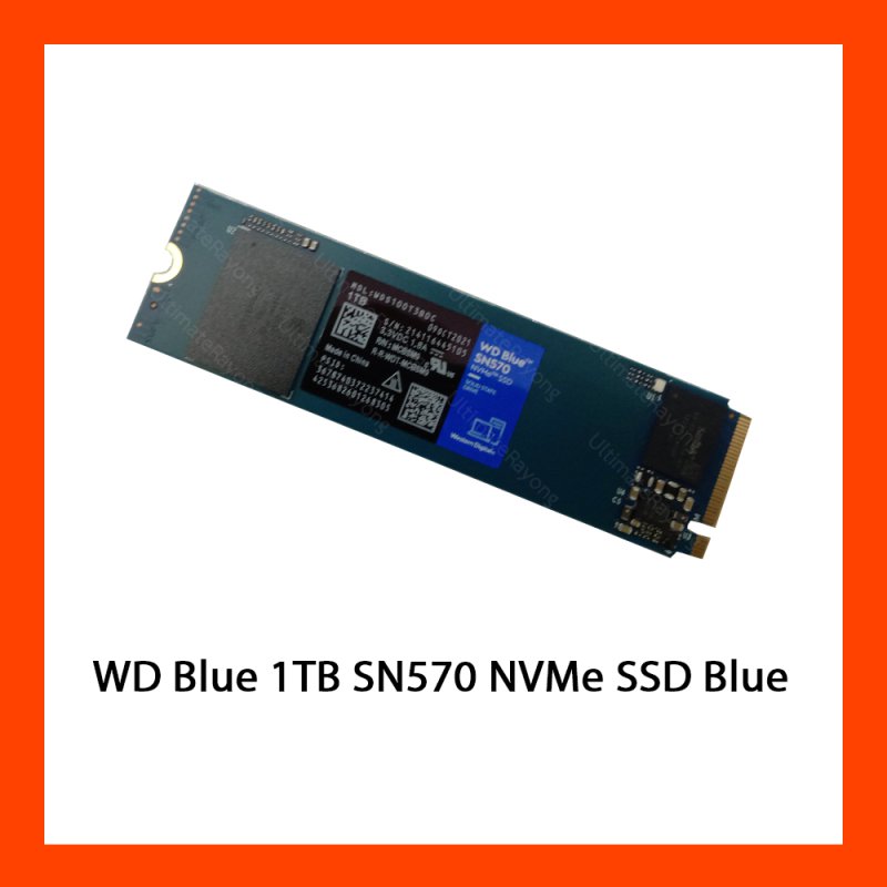 WD Blue 1TB SN580 NVMe SSD Blue