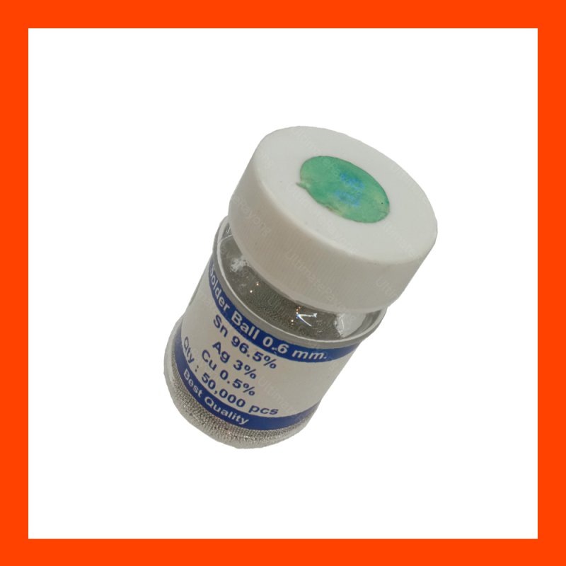 Solder Ball ตะกั่วเม็ด 0.60 mm (Quantity:50,000pcs)