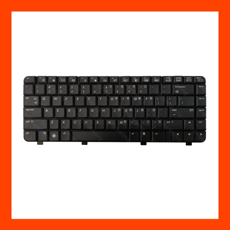 Keyboard HP Compaq 6520S Black US แป้นอังกฤษ ฟรีสติกเกอร์ ไทย-อังกฤษ