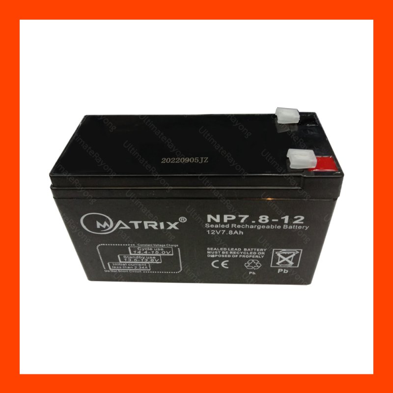 Battery UPS  MATRIX 12V 7.8Ah 