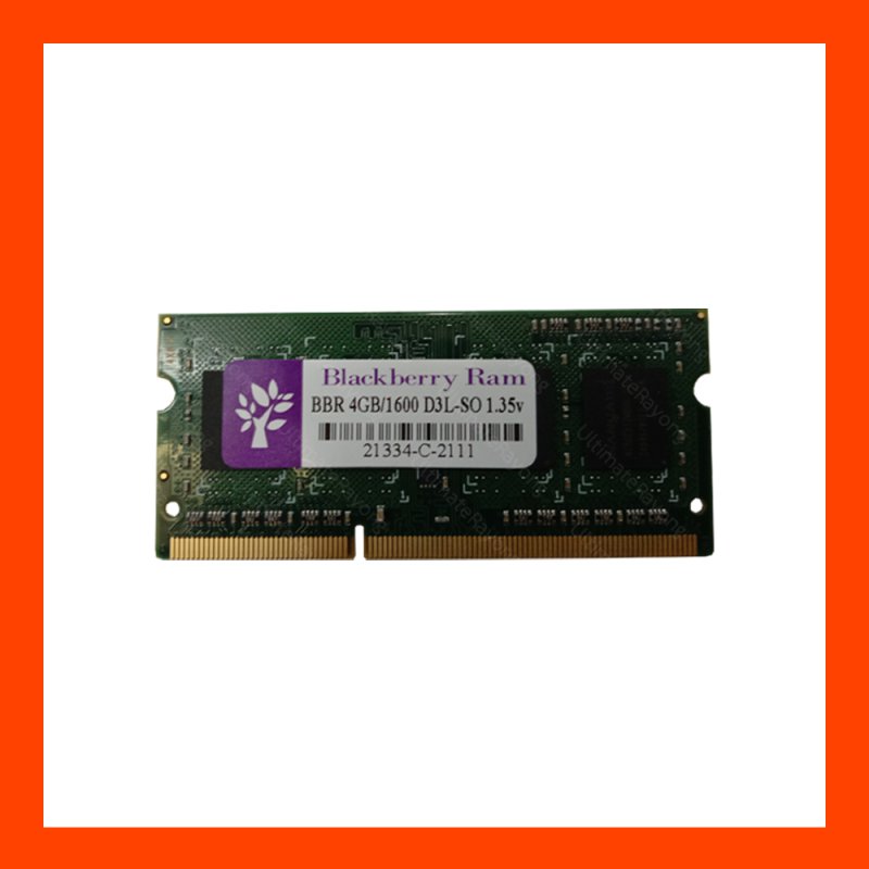 DDR3L 4GB 1600MHz Black Berry 8Chip (NB)