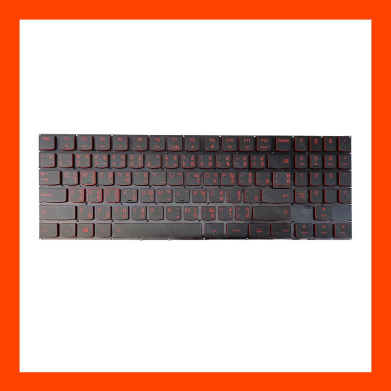 Keyboard Lenovo (LED) (RED) Y530-TI,Y530-15ICH,Y540-15IRH TH