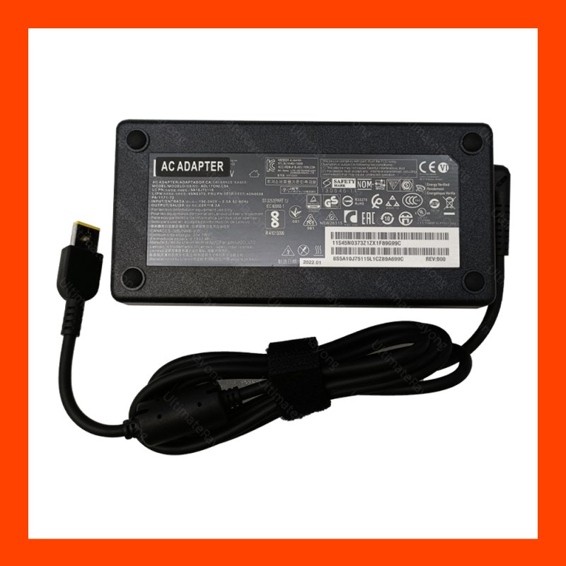 Adapter Lenovo 20V 8.5A USB (ORG) slim