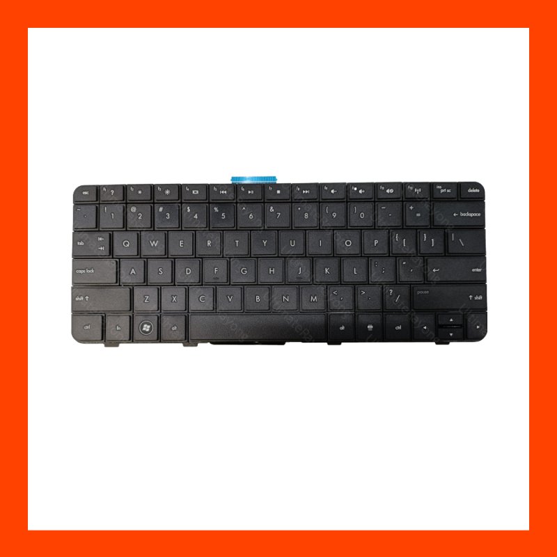 Keyboard HP Compaq Presario CQ32 Black US แป้นอังกฤษ ฟรีสติกเกอร์ ไทย-อังกฤษ