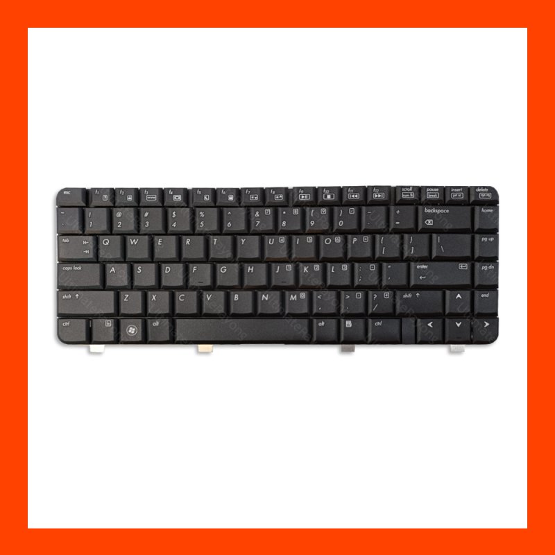 Keyboard HP Pavilion DV2000 Series Black US แป้นอังกฤษ ฟรีสติกเกอร์ ไทย-อังกฤษ