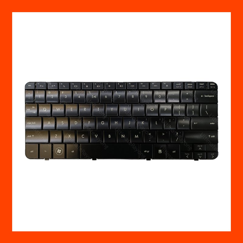 Keyboard HP Compaq Pavilion DV2 Black US แป้นอังกฤษ ฟรีสติกเกอร์ ไทย-อังกฤษ