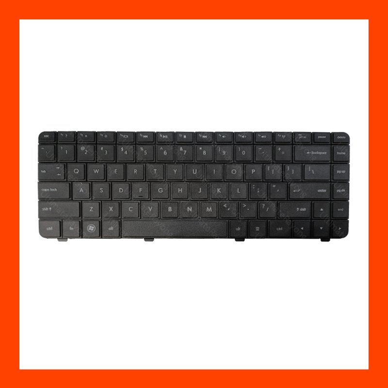 Keyboard HP Compaq G42 Presario CQ42 Series Black US แป้นอังกฤษ ฟรีสติกเกอร์ ไทย-อังกฤษ