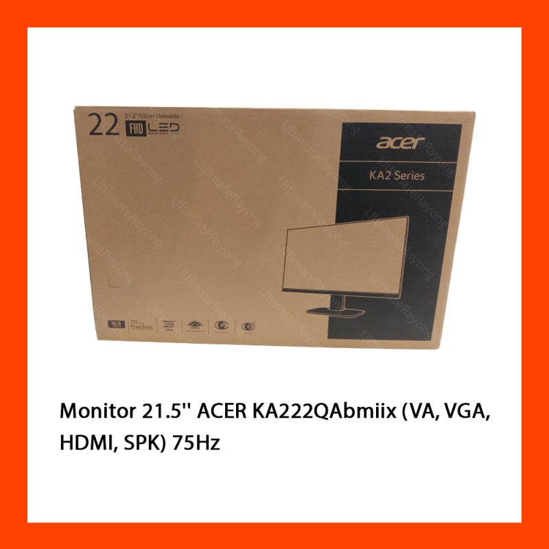 Monitor 21.5'' ACER (VA, VGA, HDMI, ) 100Hz