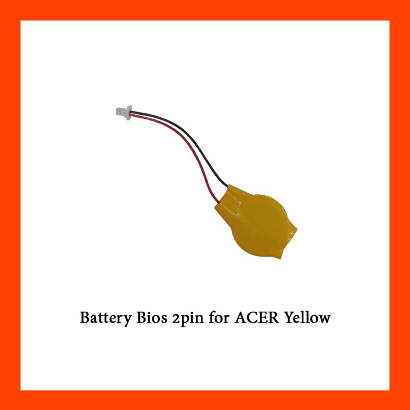 Battery Bios 2pin for ACER Yellow 