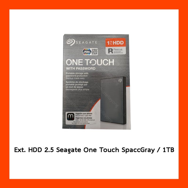 HDD Ex 2.5 Seagate One Touch Spacc Gray 1TB 
