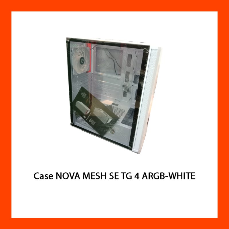 Case NOVA MESH SE TG 4 ARGB-WHITE