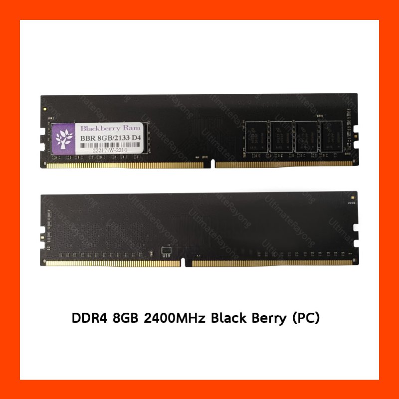 DDR4 8GB 2400MHz Black Berry PC