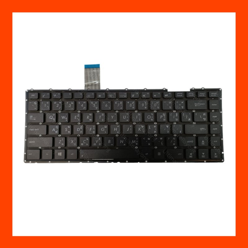 Keyboard Asus X401 Black TH (มีน็อต 2 ตัว)