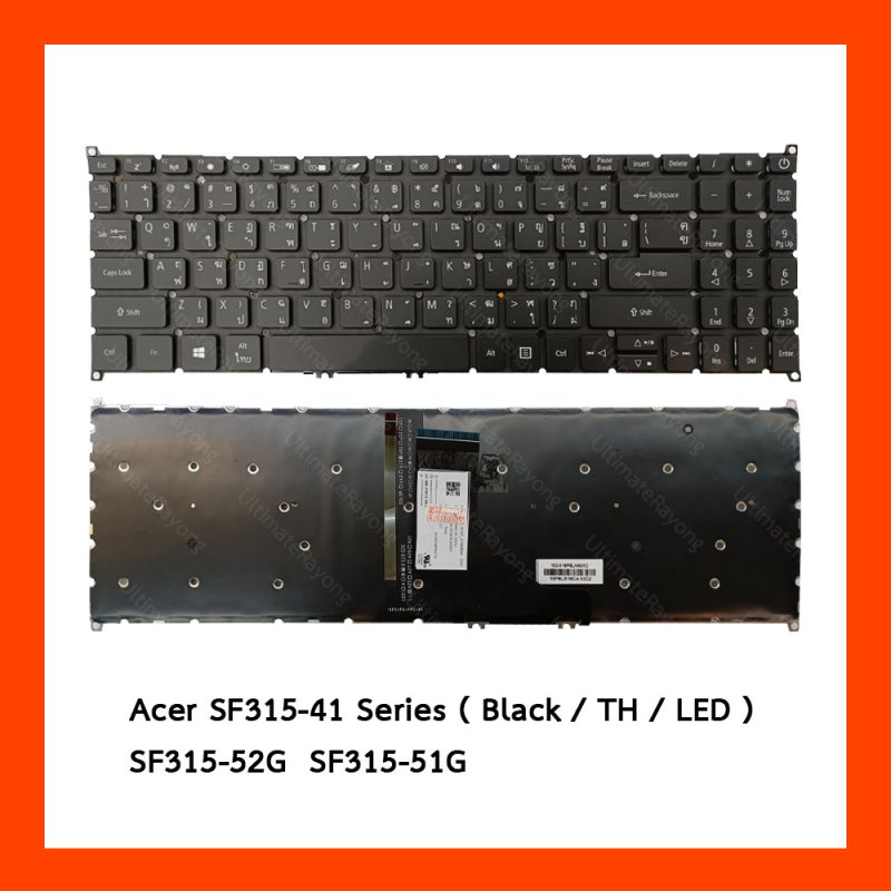 Keyboard Acer SF315-41,SF315-52G,SF315-51G LED TH