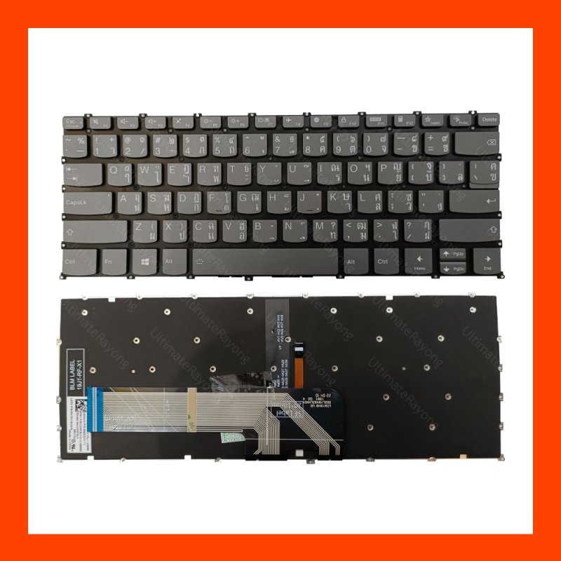 Keyboard คีย์บอร์ด LenovoIdeapad3,14ITL06,Flex5,14ITL05 (LED) TH