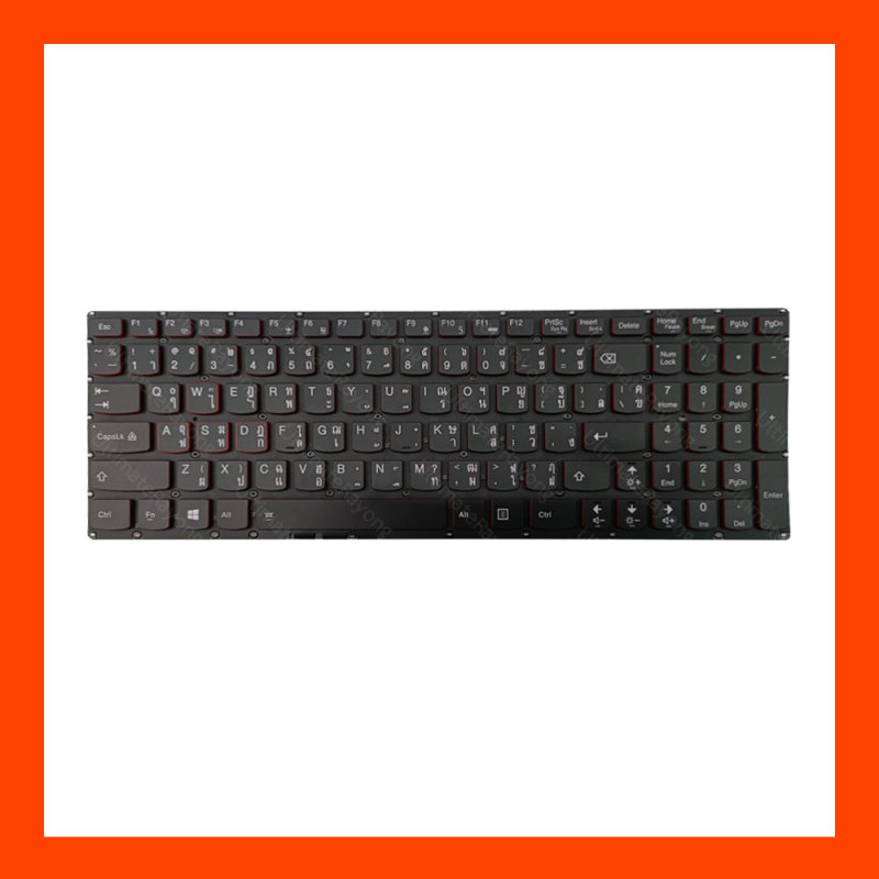 Keyboard คีย์บอร์ด Lenovo Ideapad Y700-17ISK,Y700,Y700-15,Y700-15ISK TH (LED)