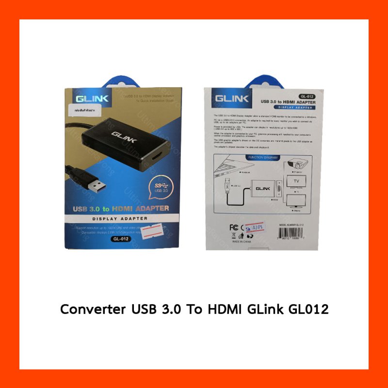 Converter USB 3.0 To HDMI GLink GL012